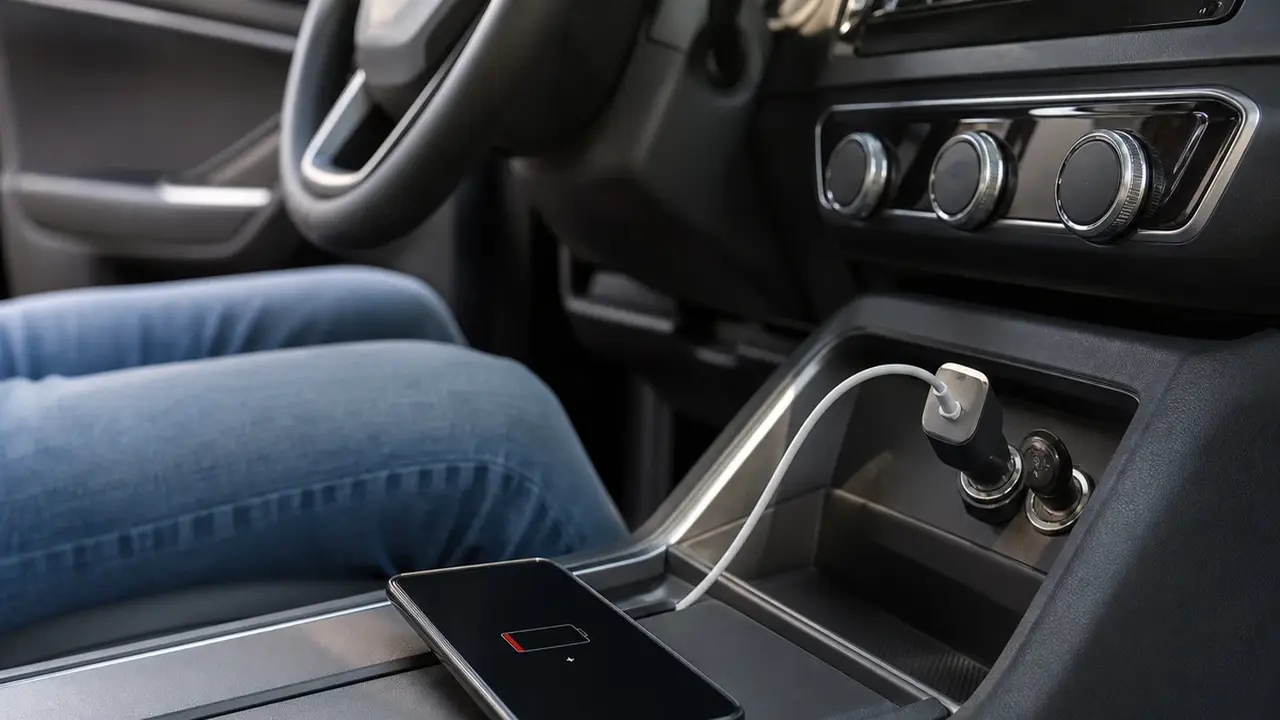 هل يعد شحن الهاتف عبر منفذ USB في السيارة فكرة خاطئة؟